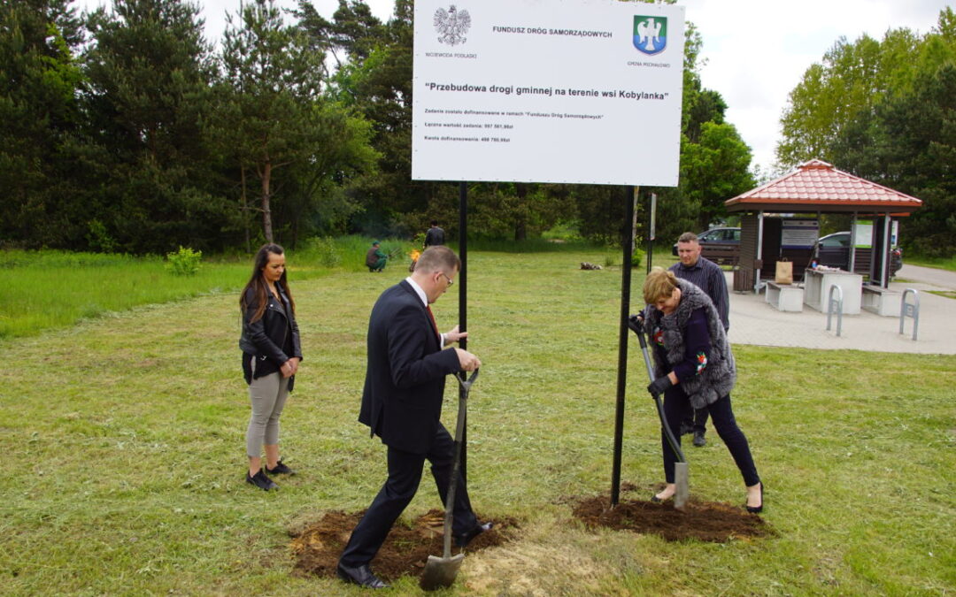 Przebudowa drogi gminnej nr 107011 B na terenie wsi Kobylanka, gm. Michałowo